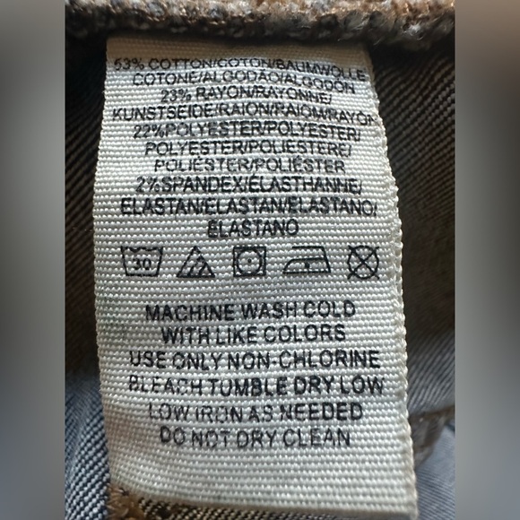 Free People Destroyed Skinny Jeans Destresed size 24 woman’s Strech - Picture 6 of 6